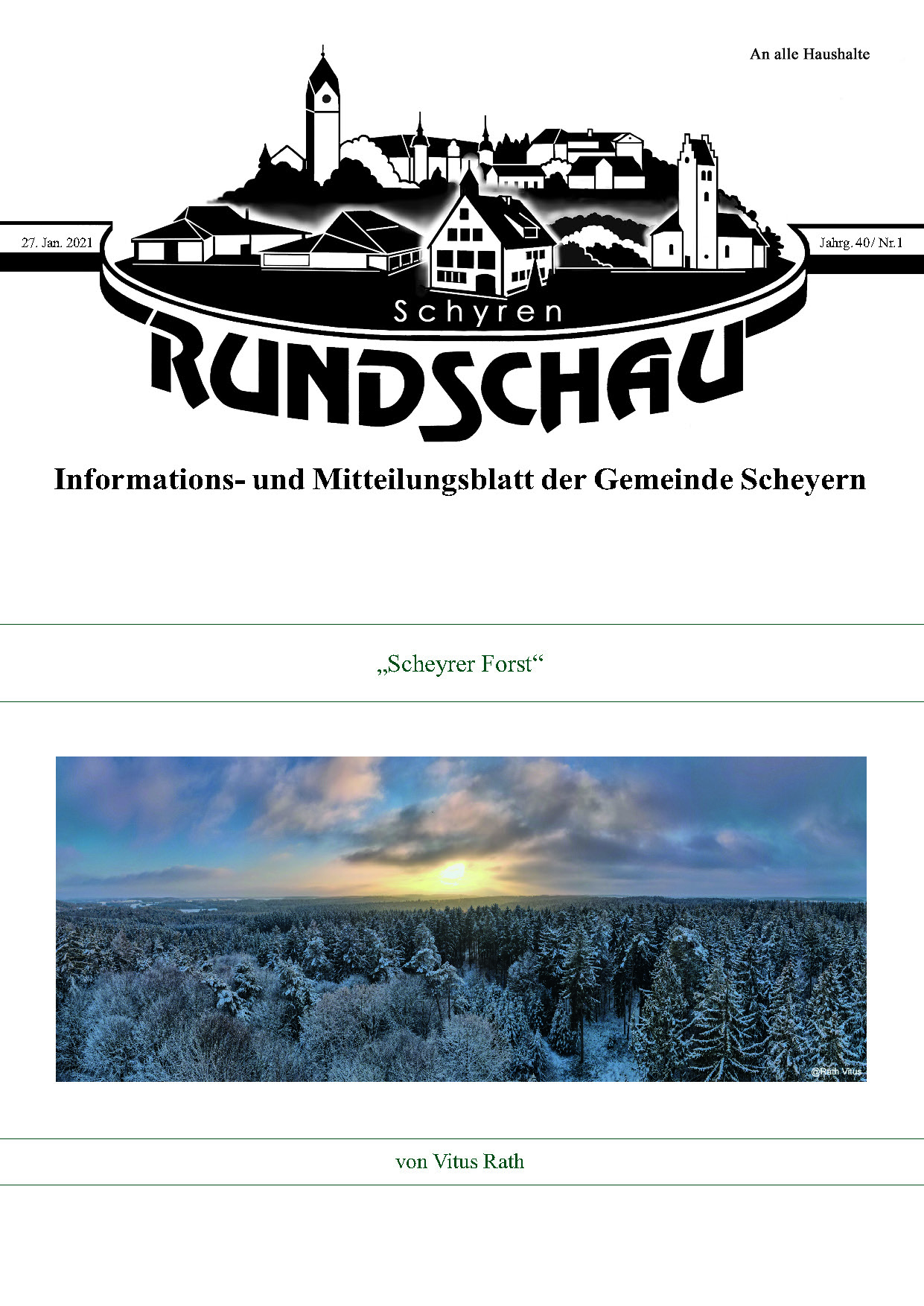 Schyren Rundschau Januar