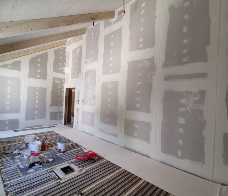 2023 - Neubau - Innenausbau Trockenbau