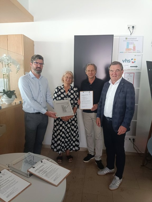 Auszeichnung Baukultur - Bild klein von Heinz Kindhammer am 19.07.2025