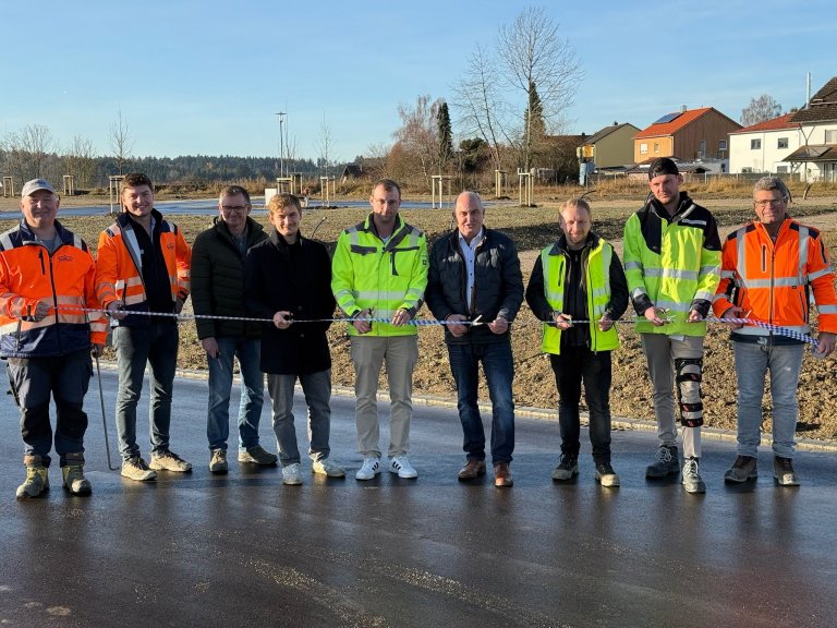 Eröffnung des Baugebietes Am Südhang am 09.12.2025 - Bild von Kilian Schätz