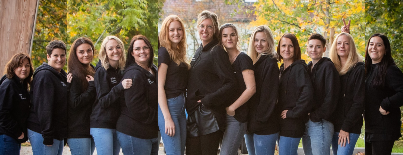 Teamfoto Kinderkrippe Regenbogen
