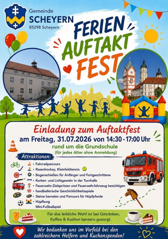 Auftaktfest-Plakat 2026