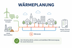Kommunale Wärmeplanung - KI generiert Kommunale Wärmeplanung - KI generiert