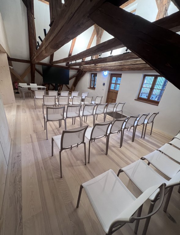 Foyer Bürgerhaus - Bestuhlt als Vortragsraum mit 25 - 30 Personen - 08.05.2026 von EK Foyer Bürgerhaus - Bestuhlt als Vortragsraum mit 25 - 30 Personen - 08.05.2026 von EK